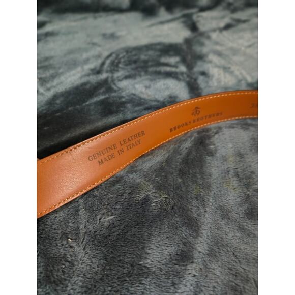 Brooks Brothers Genuine Leather Made in Italy Men's 38 - Picture 9 of 10